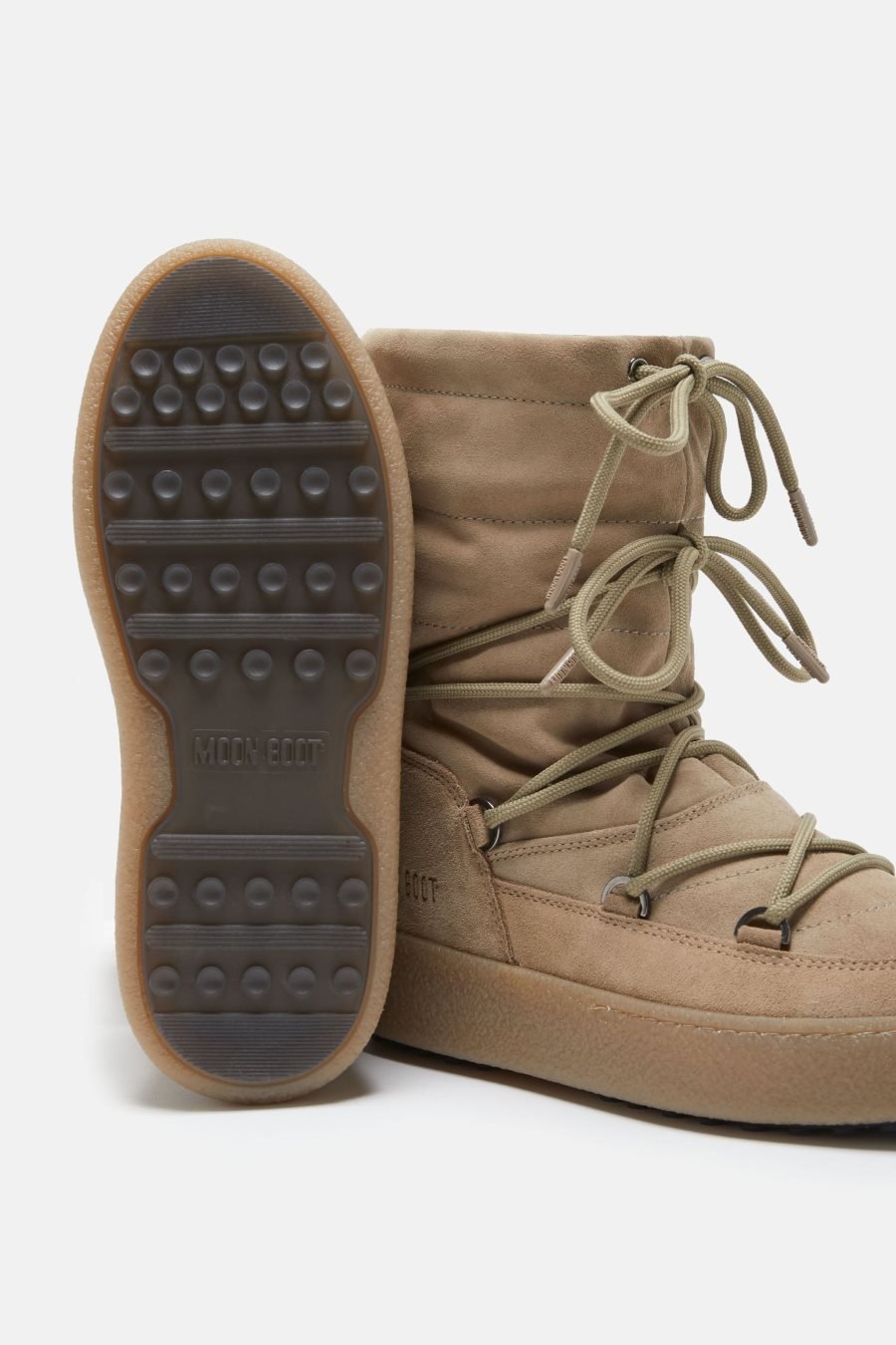 Moon Boot LTRACK SUEDE BOOTS - SAND