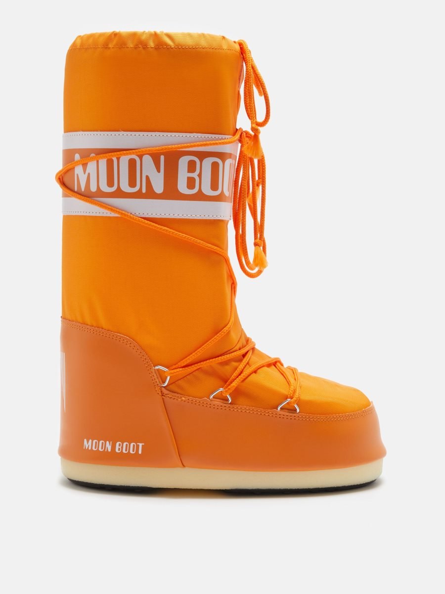 Moon Boot ICON NYLON BOOTS - SUNNY ORANGE