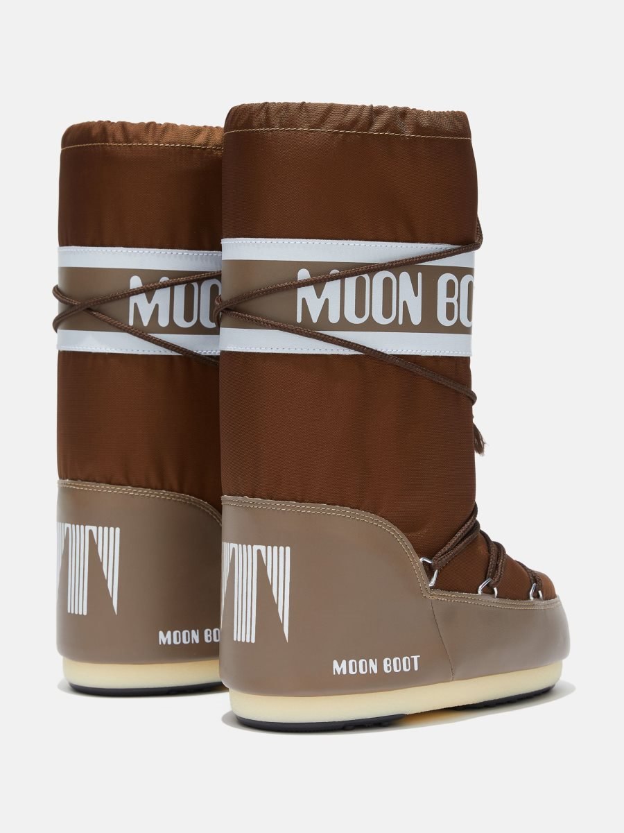 Moon Boot ICON NYLON BOOTS - SHITAKE