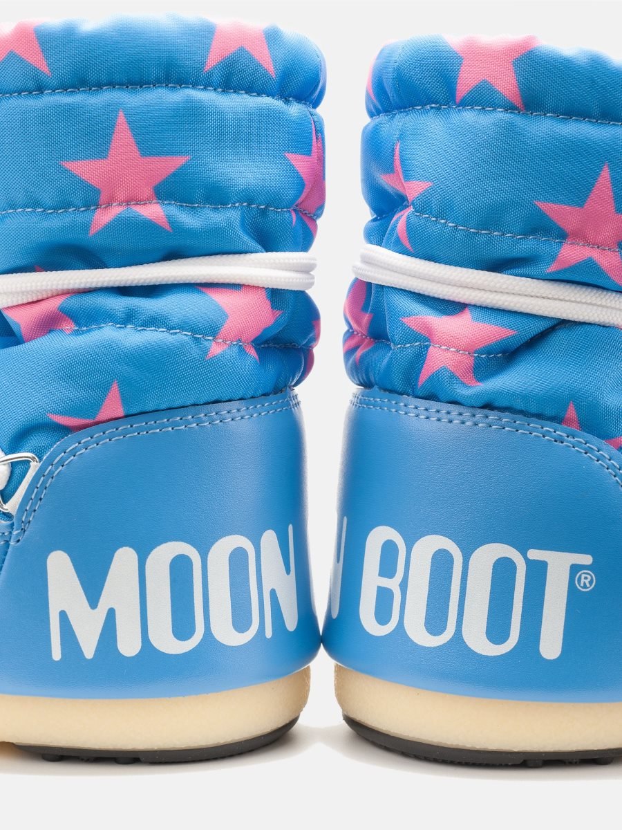 Moon Boot ICON LIGHT JUNIOR LOW BOOTS - ALASKAN BLUE