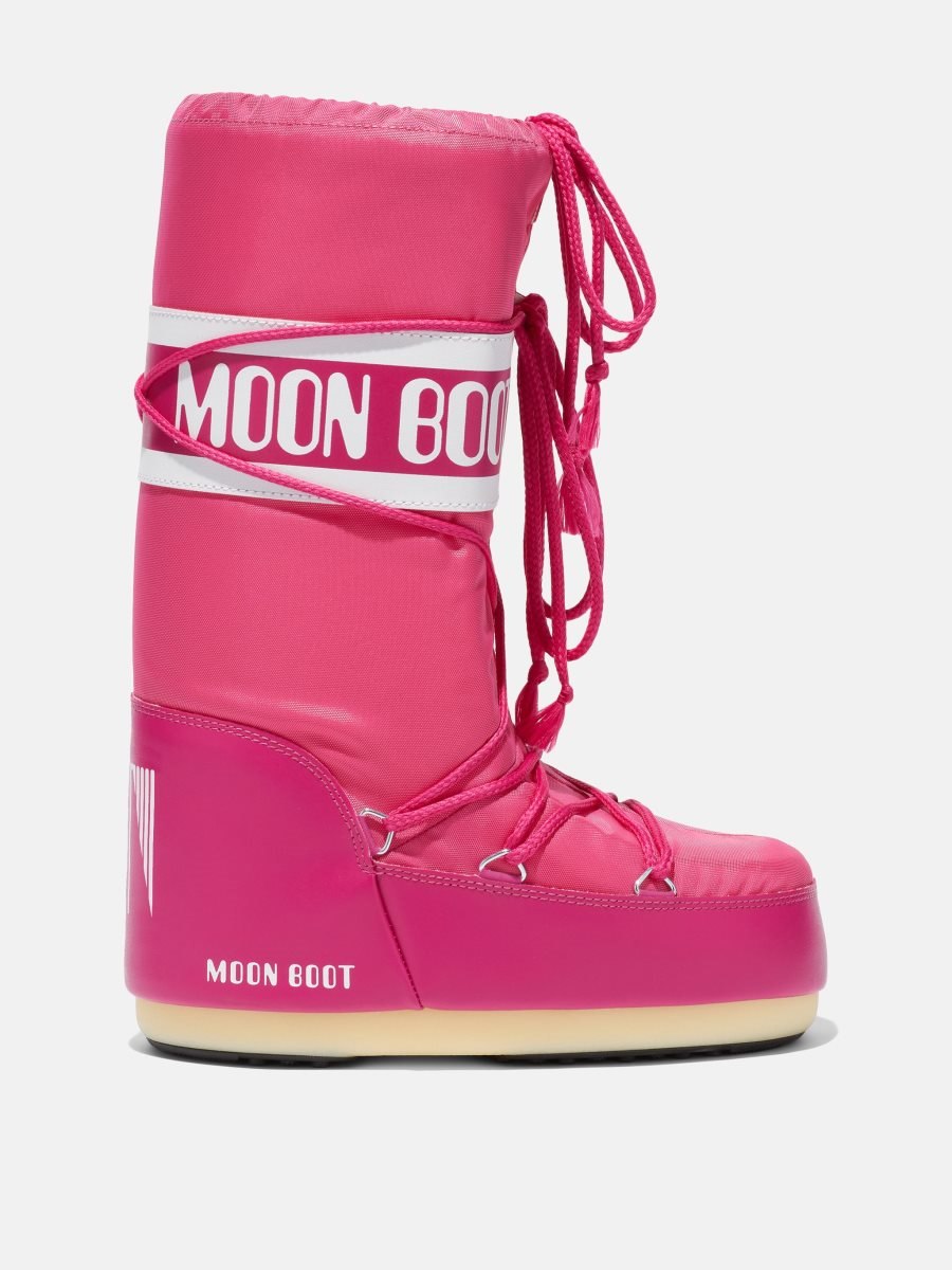 Moon Boot ICON NYLON BOOTS - BOUGANVILLE
