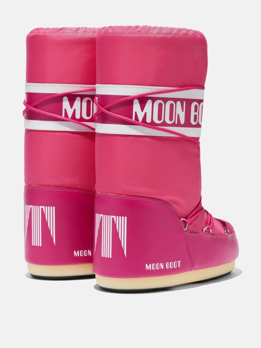 Moon Boot ICON NYLON BOOTS - BOUGANVILLE - Click Image to Close
