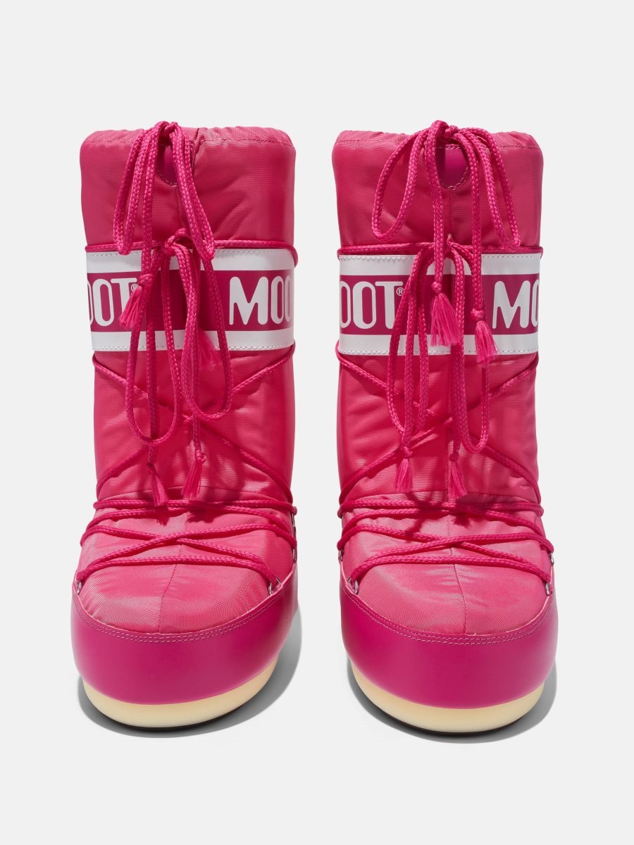 Moon Boot ICON NYLON BOOTS - BOUGANVILLE - Click Image to Close