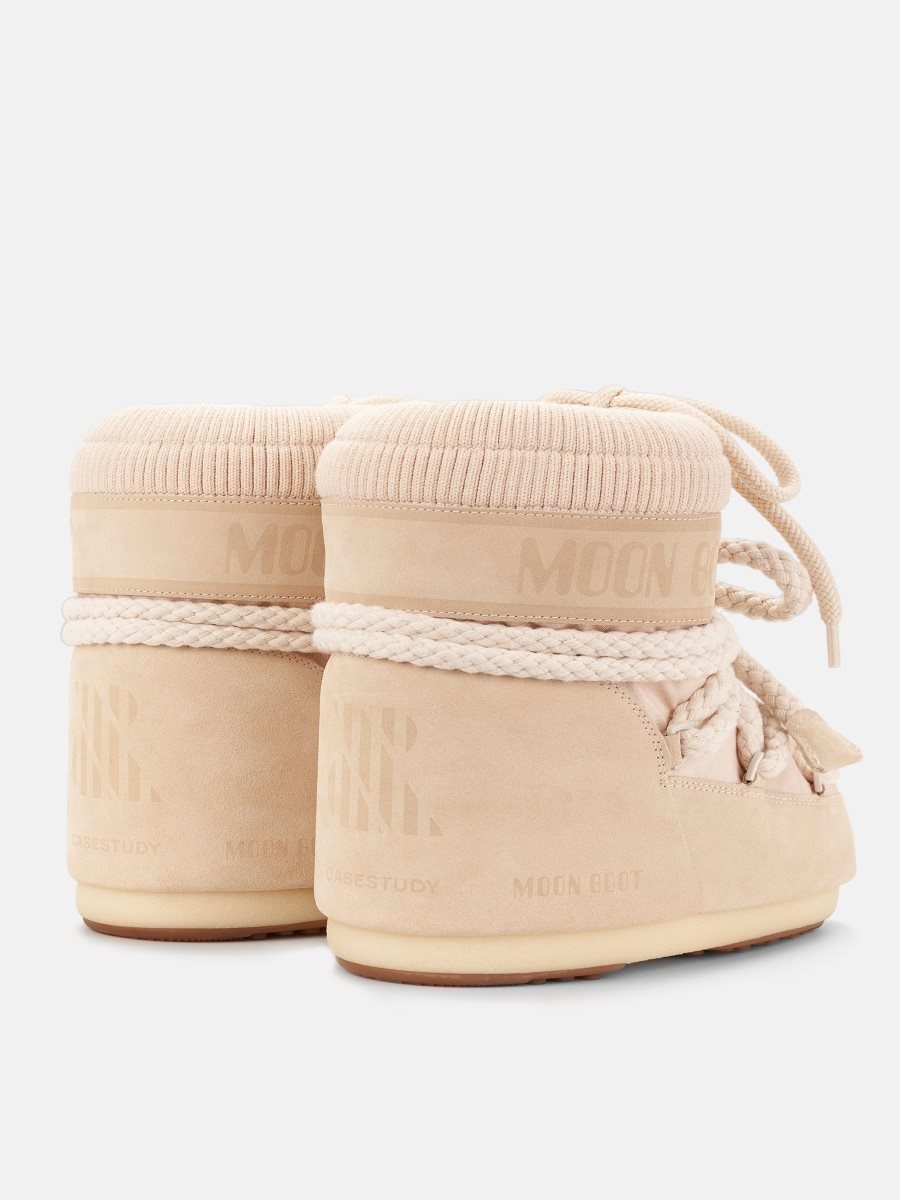 Moon Boot CASESTUDY ICON LOW BOOTS - BEIGE