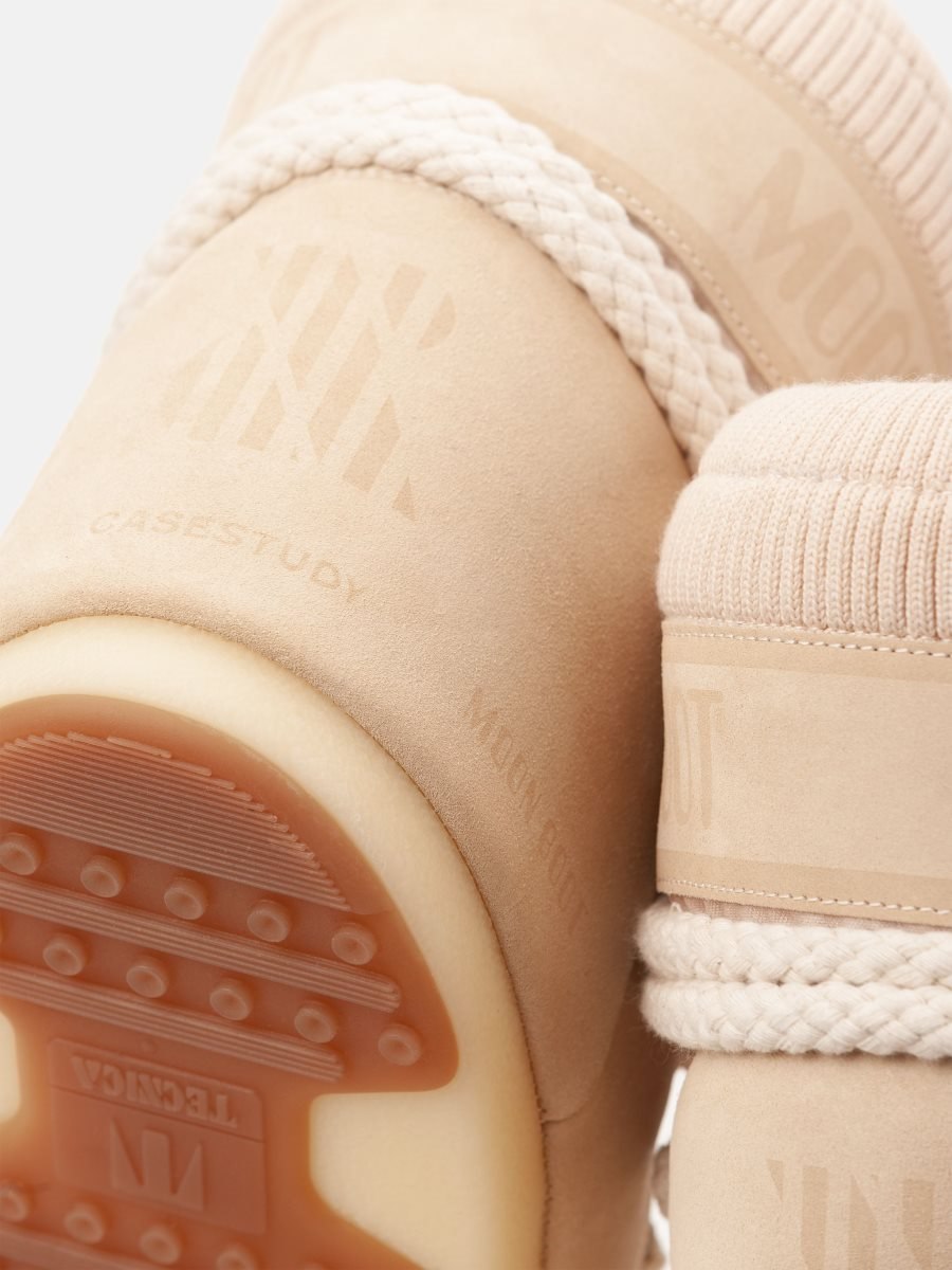 Moon Boot CASESTUDY ICON LOW BOOTS - BEIGE