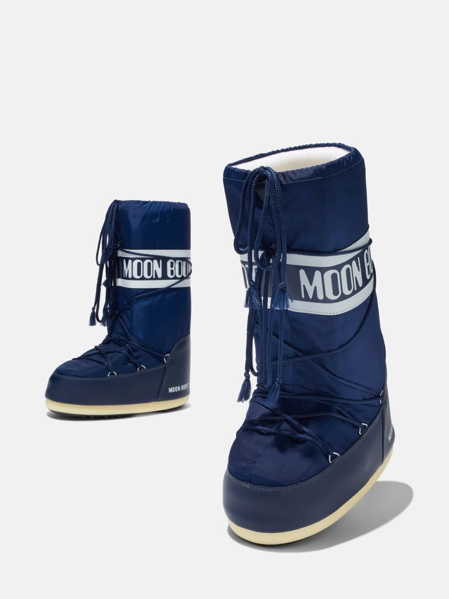 Moon Boot ICON NYLON BOOTS - BLUE