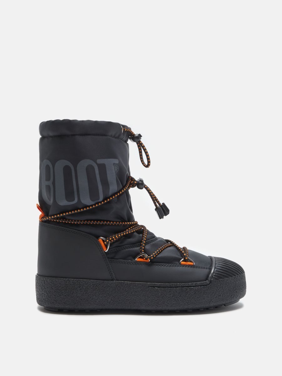 Moon Boot LTRACK POLAR BOOTS - BLACK/ORANGE