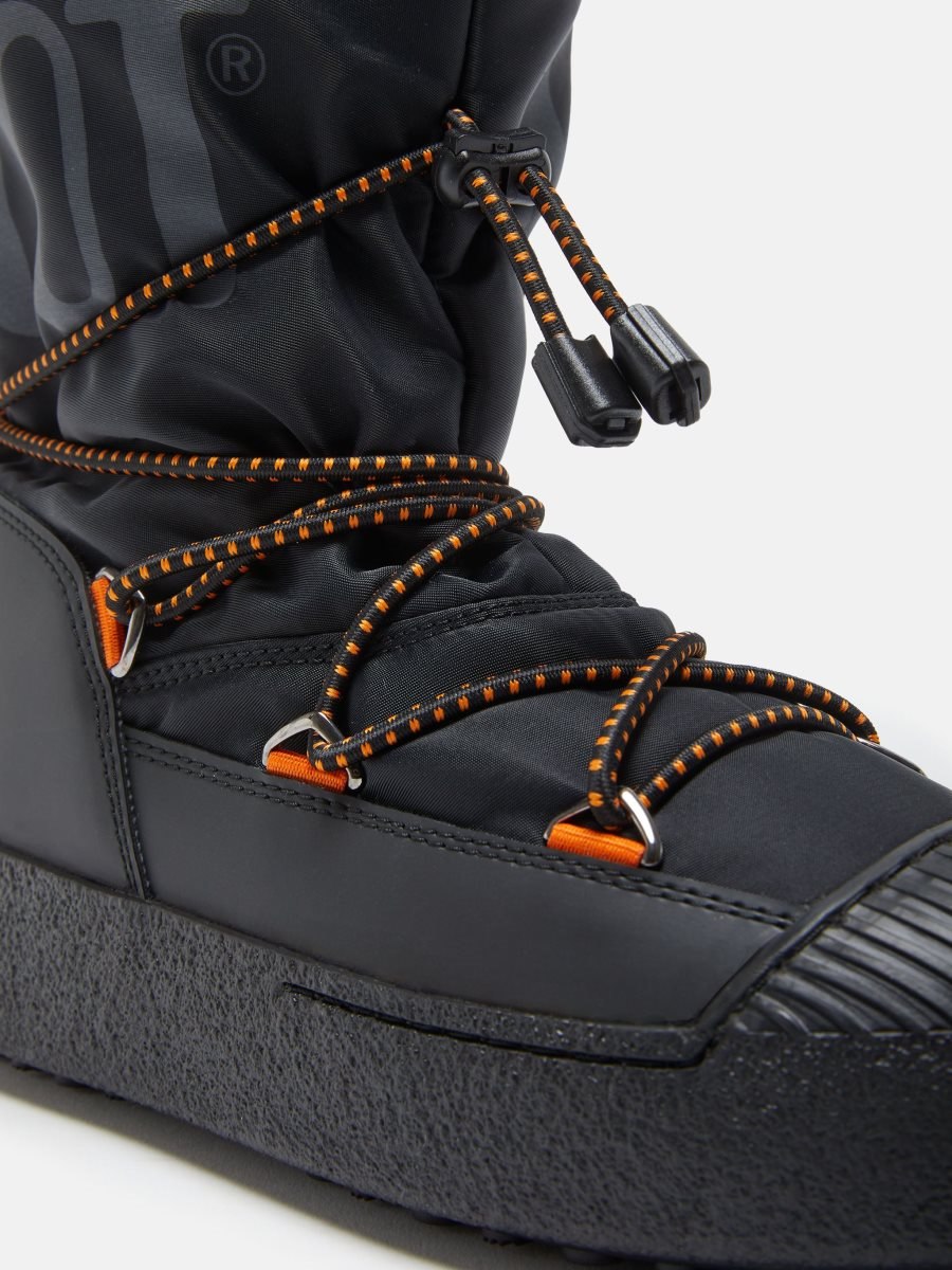 Moon Boot LTRACK POLAR BOOTS - BLACK/ORANGE