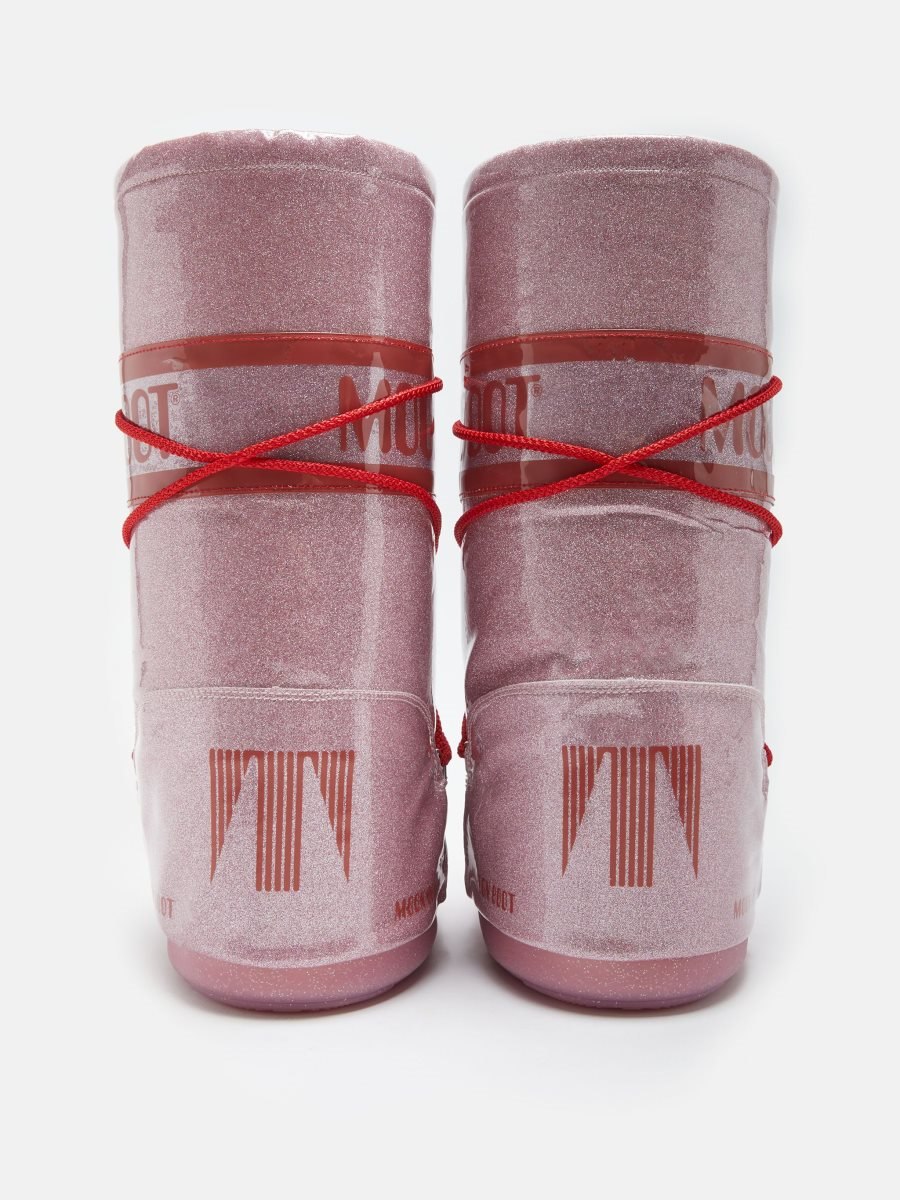 Moon Boot ICON GLITTER BOOTS - PINK