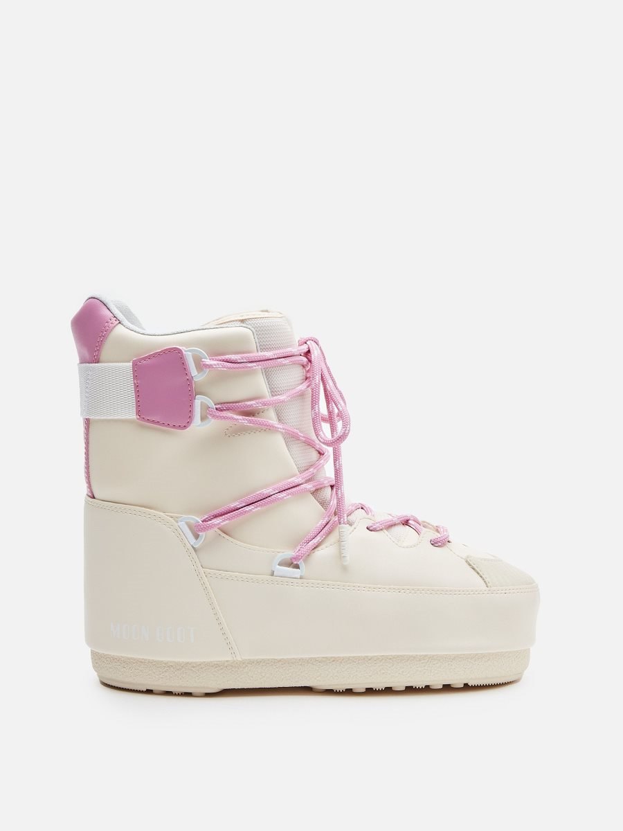 Moon Boot SNEAKER MID BOOTS - FROZEN PINK