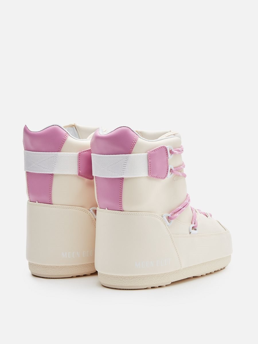 Moon Boot SNEAKER MID BOOTS - FROZEN PINK