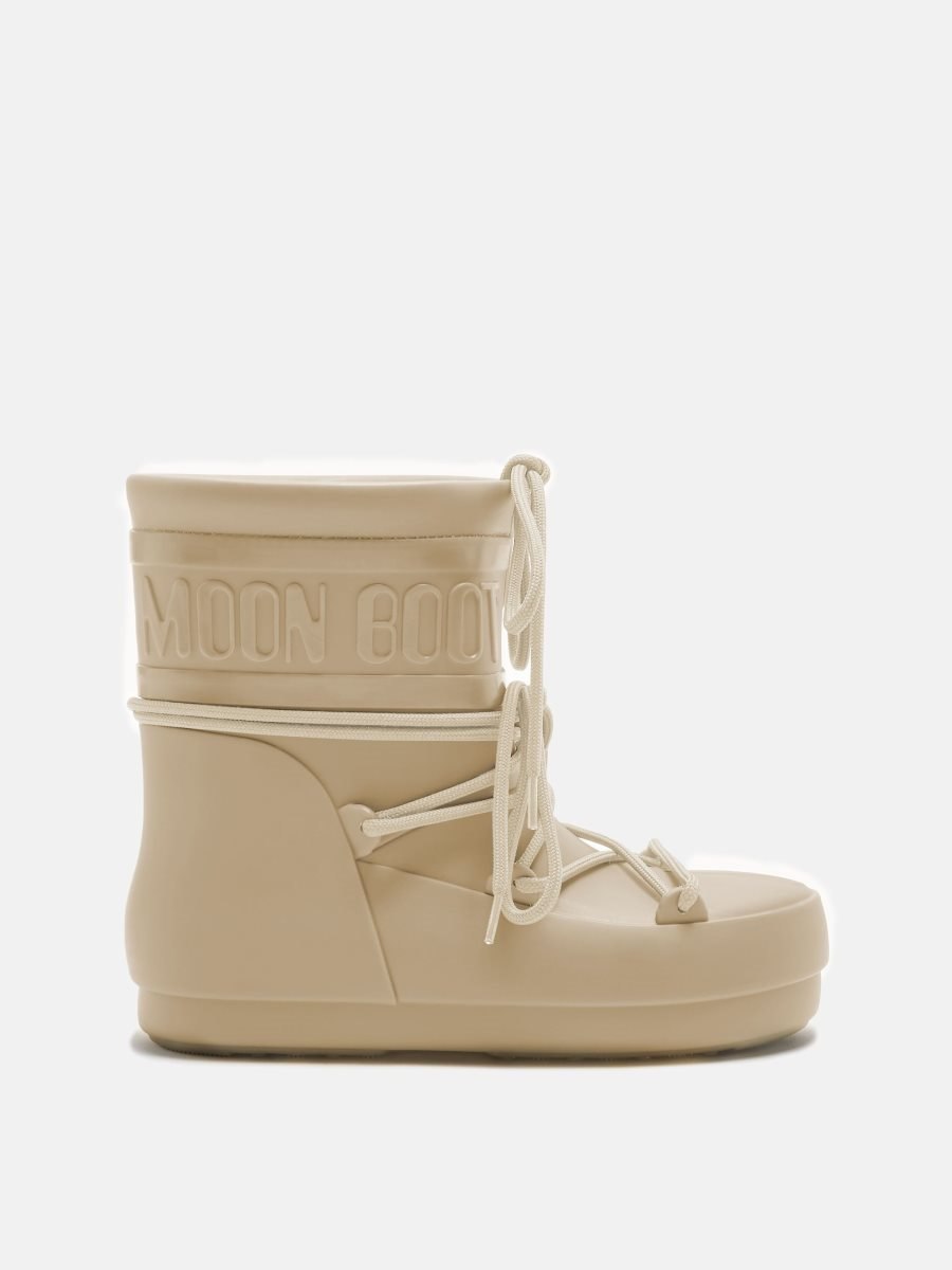 Moon Boot LOW RAIN BOOTS - CREAM