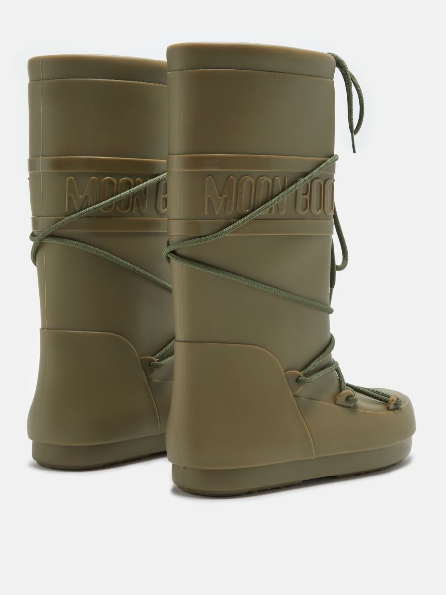 Moon Boot HIGH RAIN BOOTS - KHAKI