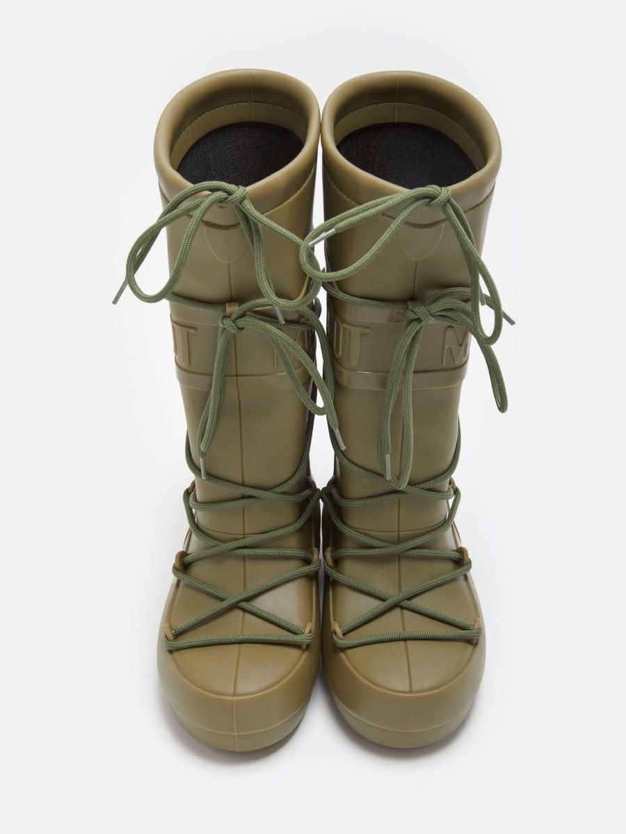 Moon Boot HIGH RAIN BOOTS - KHAKI