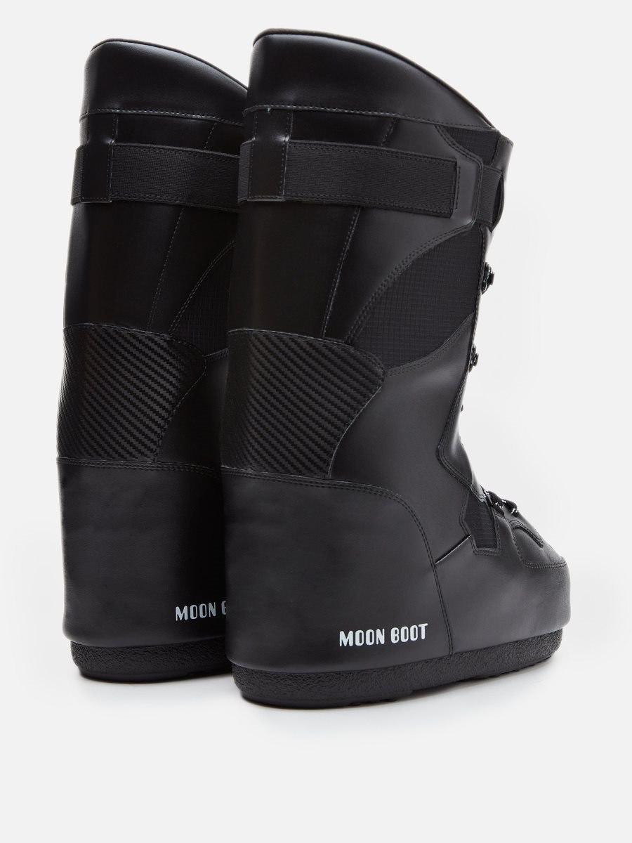 Moon Boot HI SNEAKER BOOTS - BLACK - Click Image to Close