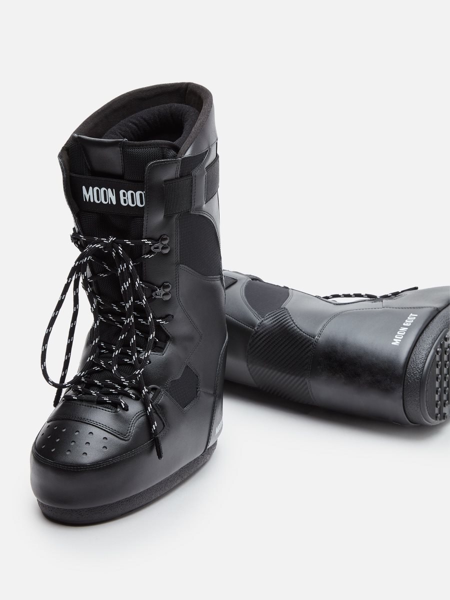 Moon Boot HI SNEAKER BOOTS - BLACK