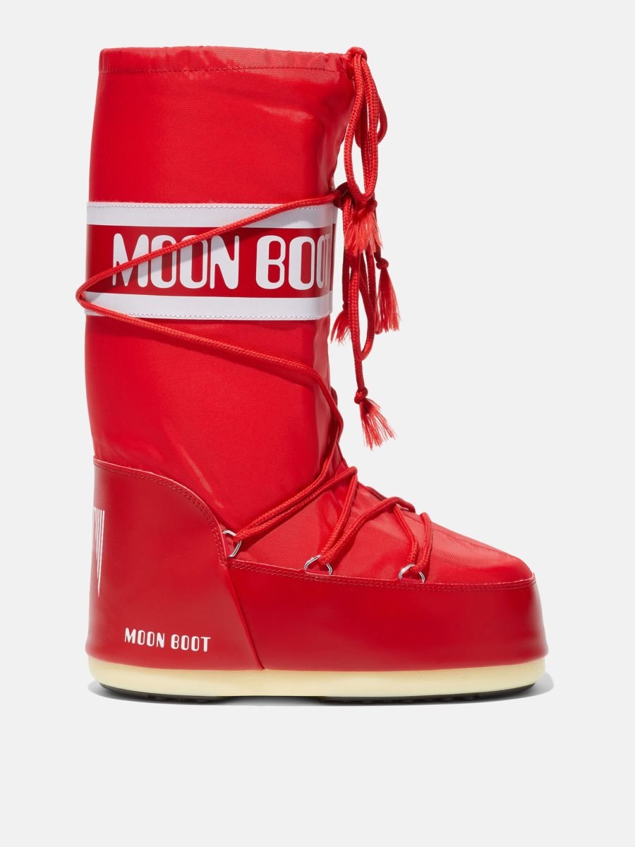 Moon Boot ICON NYLON BOOTS - RED