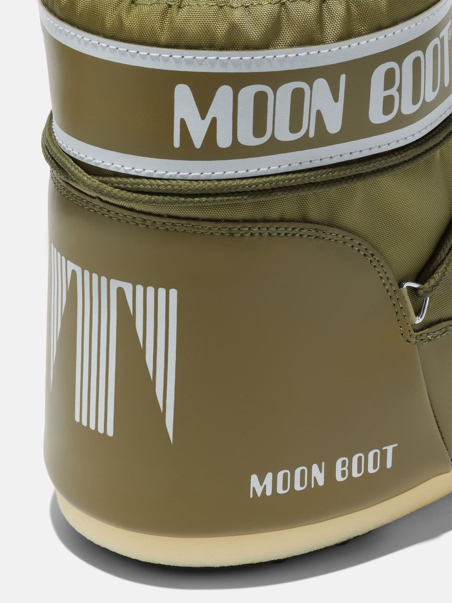 Moon Boot ICON LOW NYLON BOOTS - KHAKI