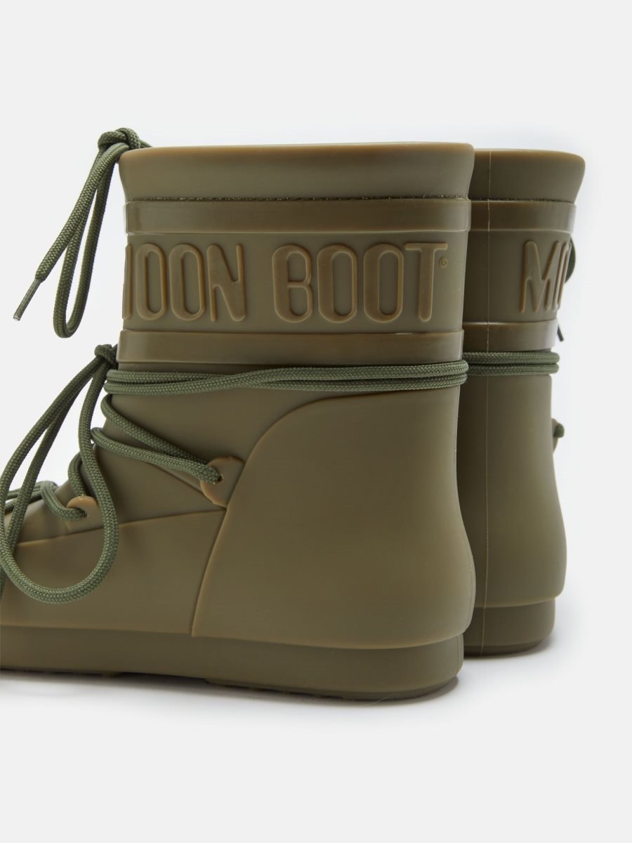 Moon Boot LOW RAIN BOOTS - KHAKI