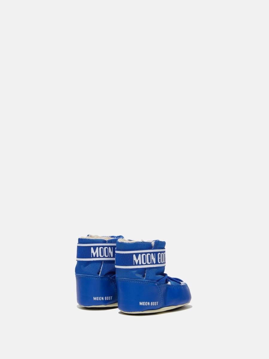 Moon Boot CRIB NYLON BOOTS - ELECTRIC BLUE