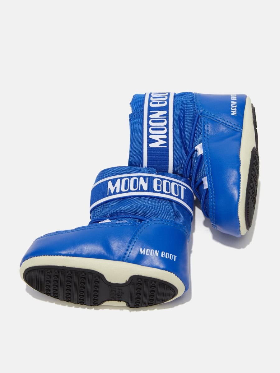Moon Boot CRIB NYLON BOOTS - ELECTRIC BLUE