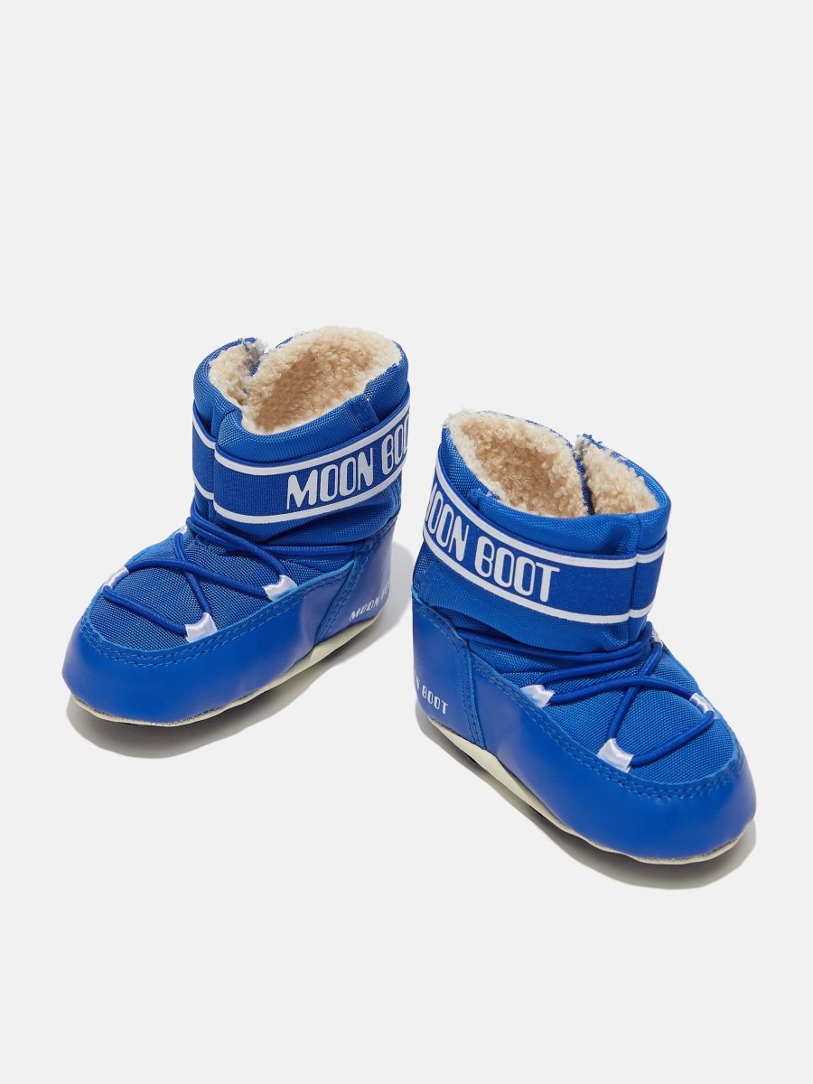 Moon Boot CRIB NYLON BOOTS - ELECTRIC BLUE