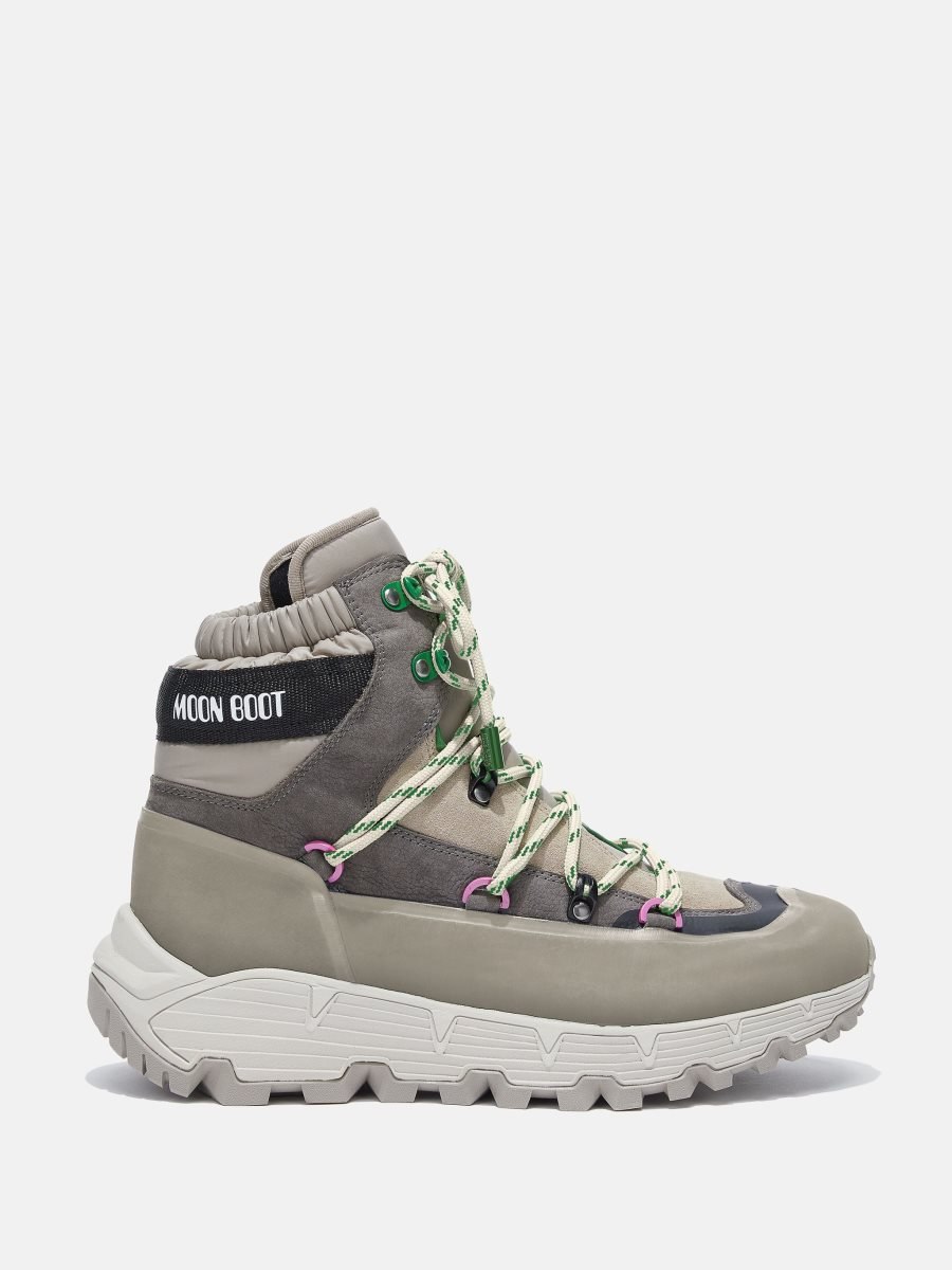 Moon Boot TECH HIKER BOOTS - BEIGE
