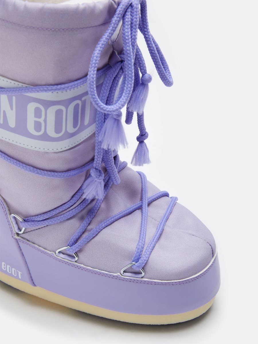 Moon Boot ICON JUNIOR NYLON BOOTS - LILAC