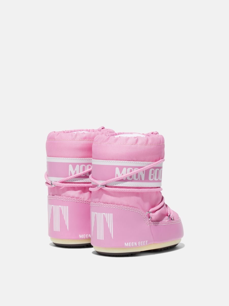 Moon Boot ICON MINI NYLON BOOTS - PINK