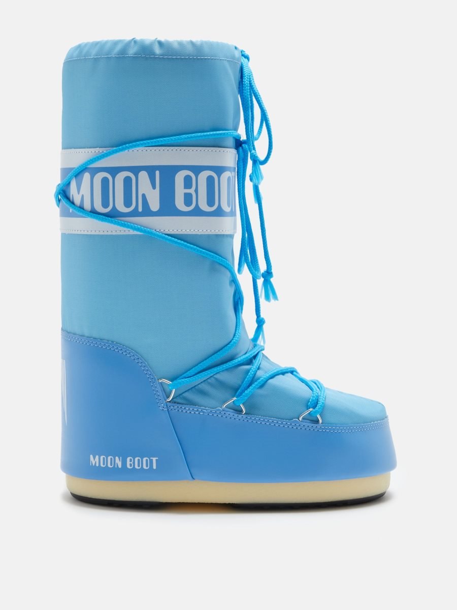 Moon Boot ICON NYLON BOOTS - ALASKAN BLUE