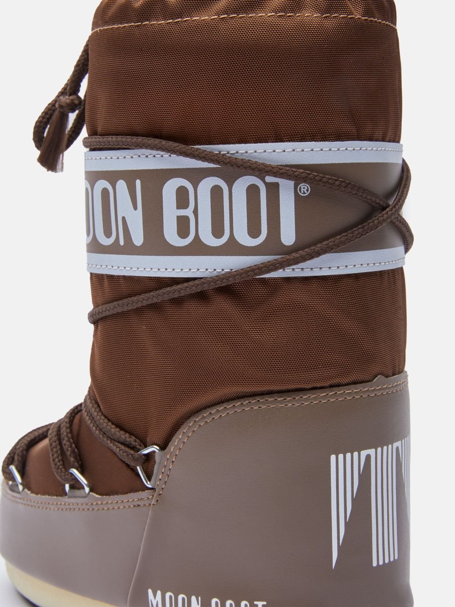 Moon Boot ICON JUNIOR NYLON BOOTS - SHITAKE