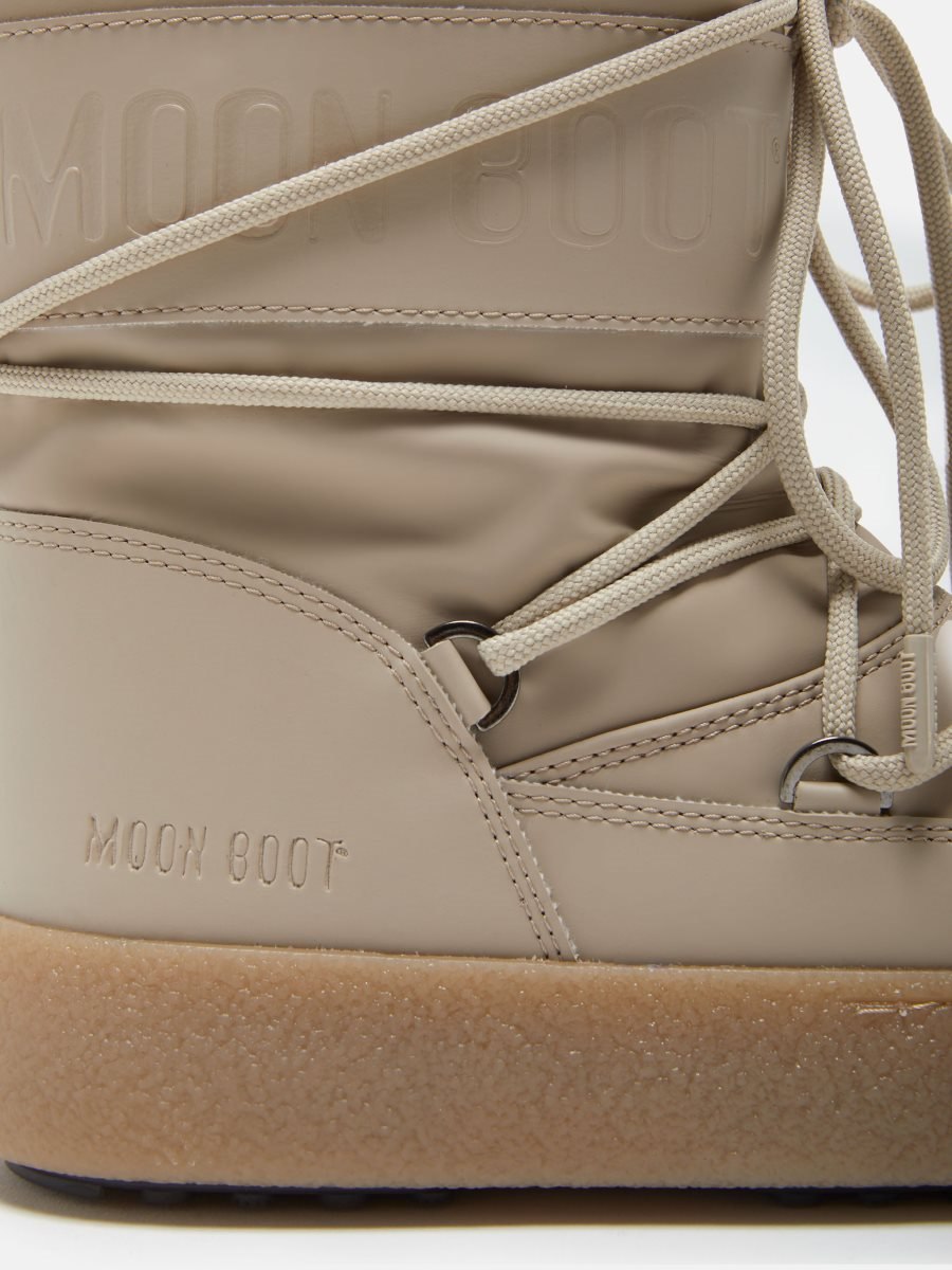 Moon Boot LTRACK TUBE RUBBER BOOTS - beige