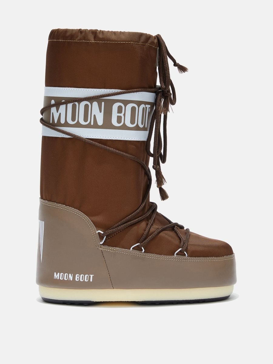 Moon Boot ICON NYLON BOOTS - SHITAKE