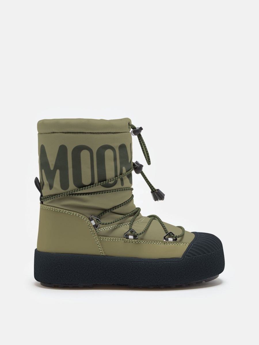 Moon Boot JTRACK POLAR JUNIOR BOOTS - ARMYGREEN