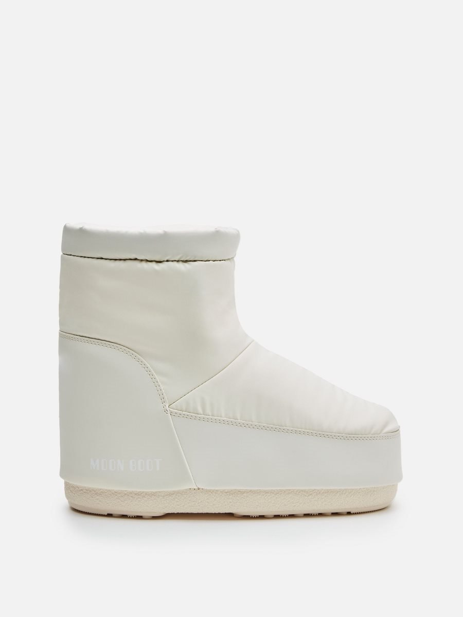 Moon Boot ICON LOW RUBBER BOOTS - CREAM