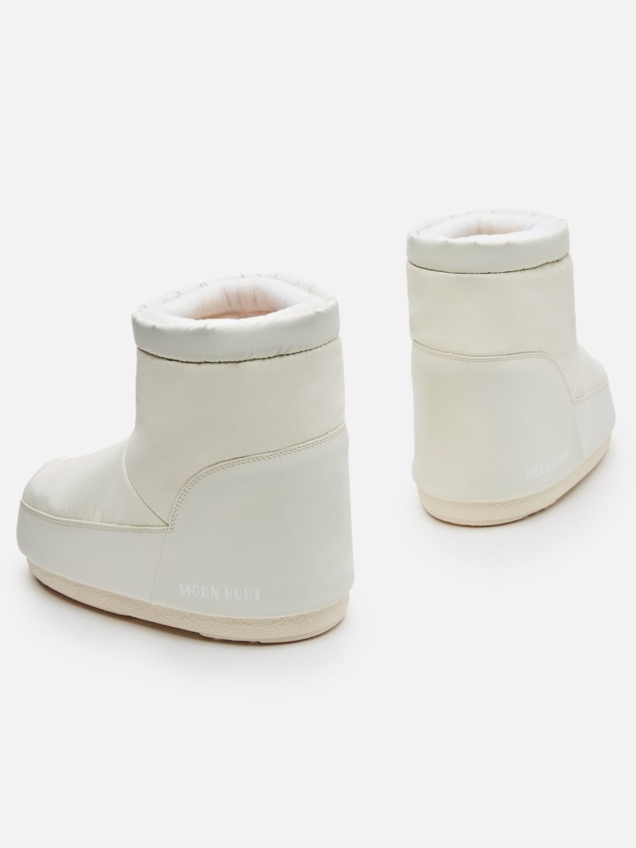 Moon Boot ICON LOW RUBBER BOOTS - CREAM