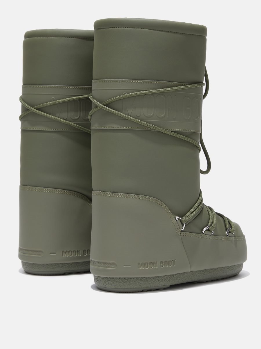 Moon Boot ICON RUBBER BOOTS - KHAKI