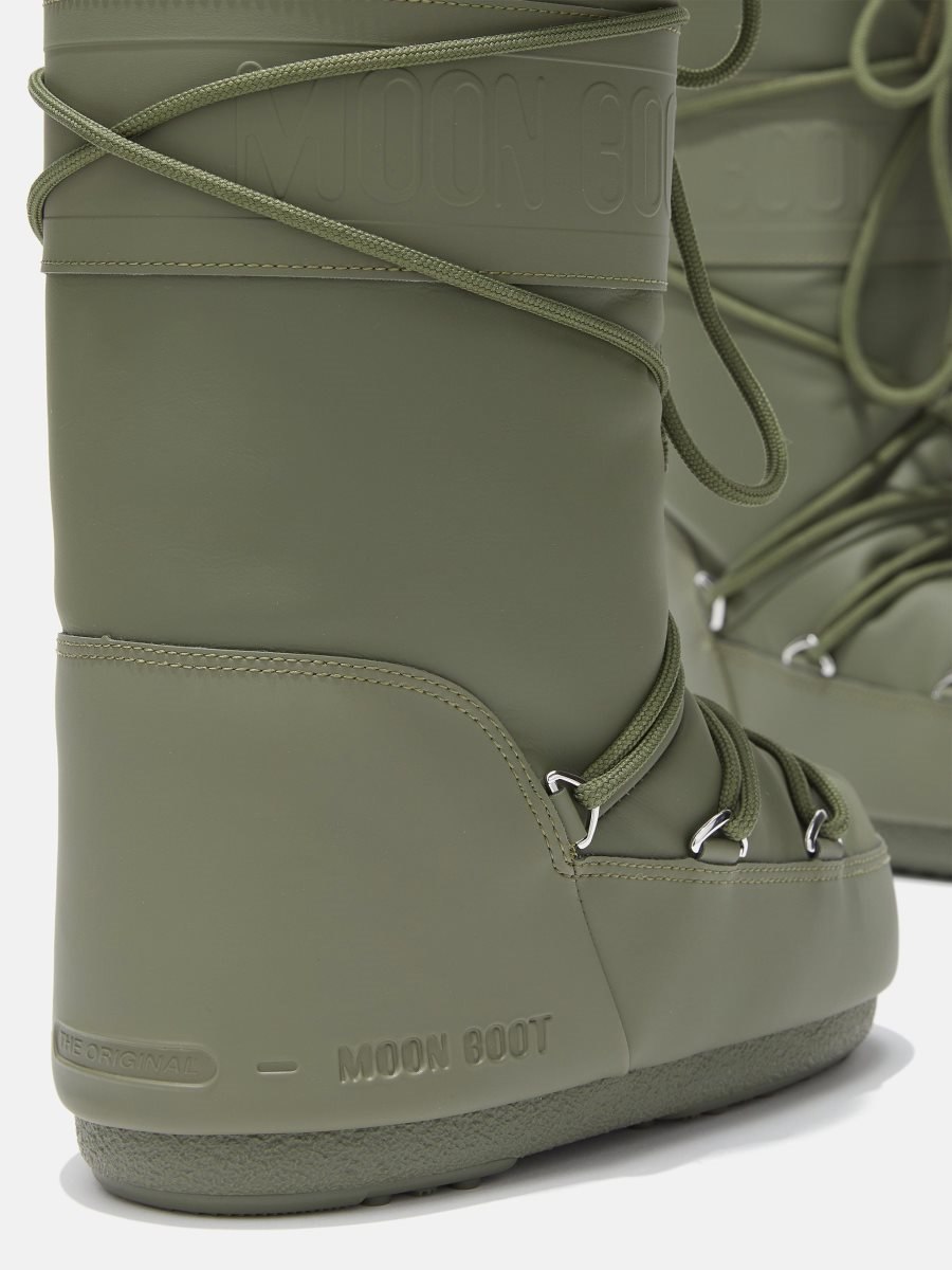 Moon Boot ICON RUBBER BOOTS - KHAKI