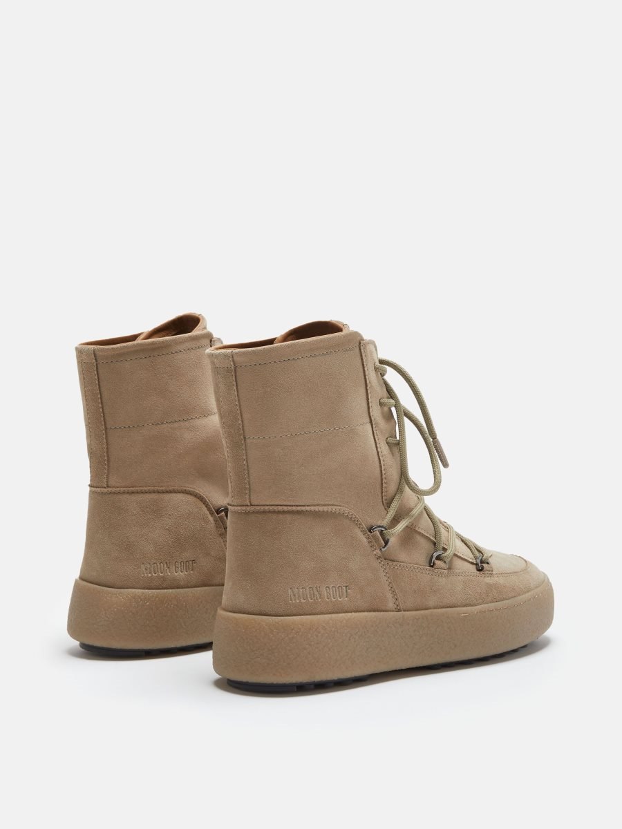 Moon Boot MTRACK LACE SUEDE BOOTS - SAND