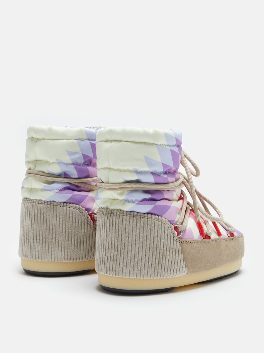 Moon Boot ICON LIGHT LOW KALEIDOSCOPE- BOOTS - SAND