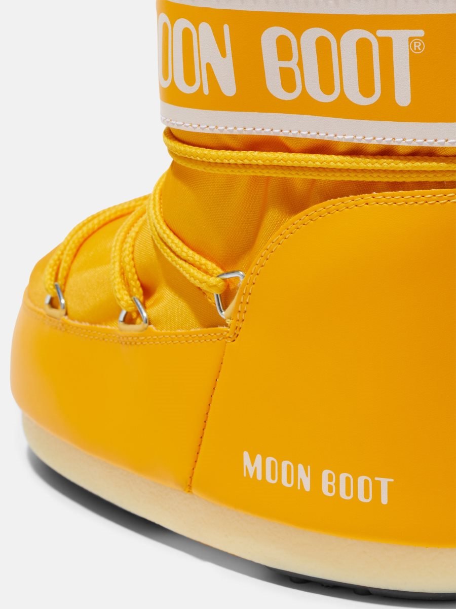 Moon Boot ICON LOW NYLON BOOTS - YELLOW