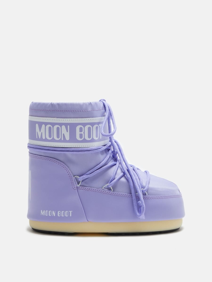 Moon Boot ICON LOW NYLON BOOTS - LILAC