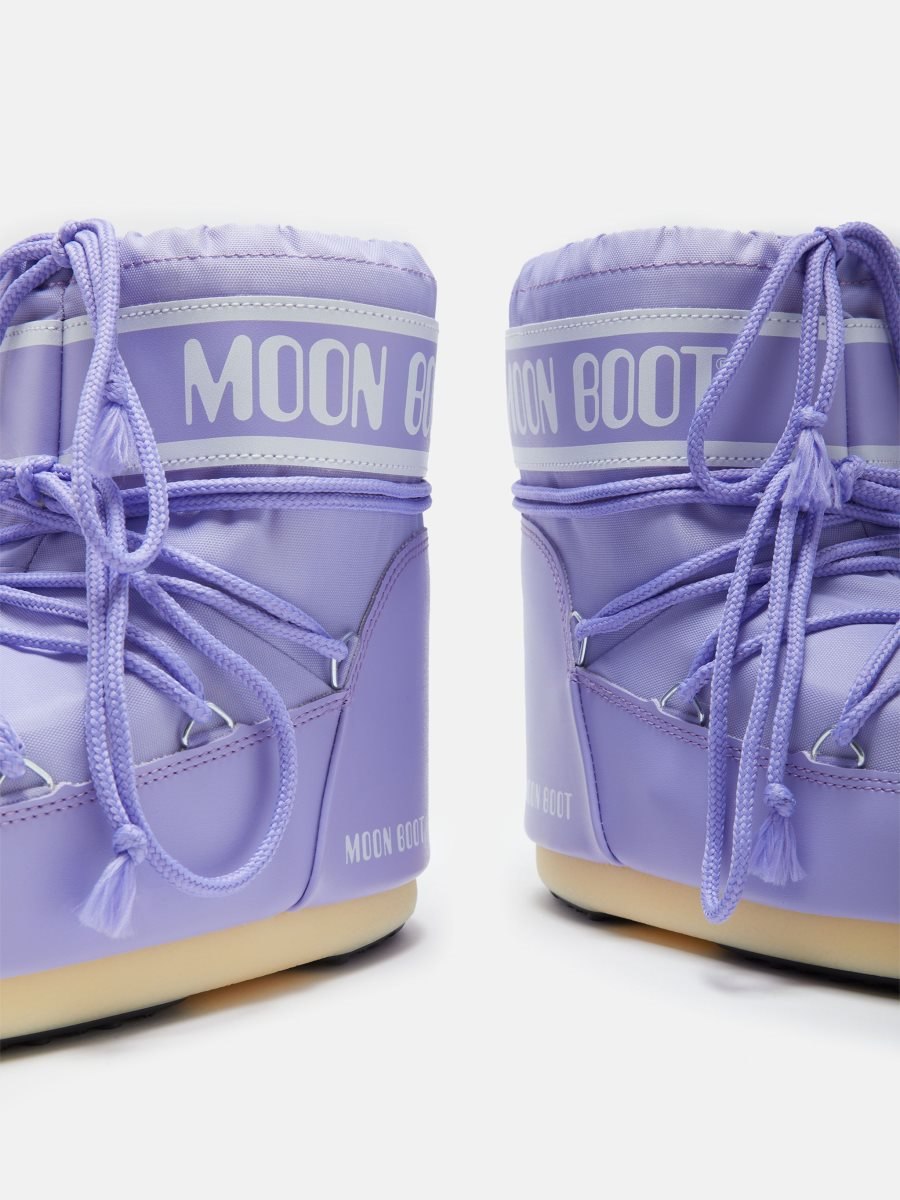Moon Boot ICON LOW NYLON BOOTS - LILAC