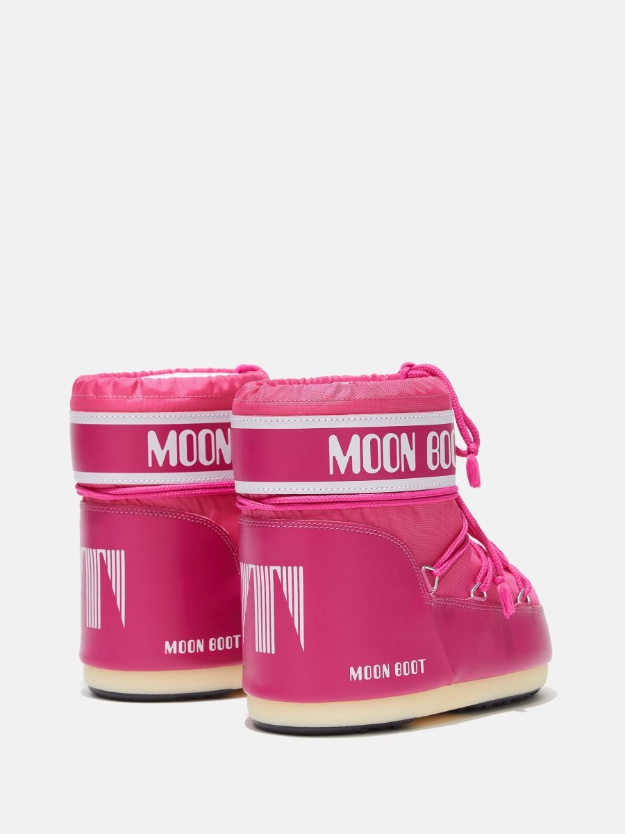Moon Boot ICON LOW HOT- NYLON BOOTS - BOUGANVILLE