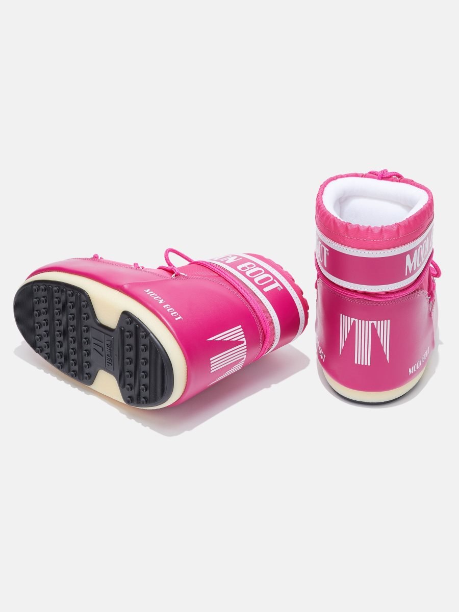 Moon Boot ICON LOW HOT- NYLON BOOTS - BOUGANVILLE