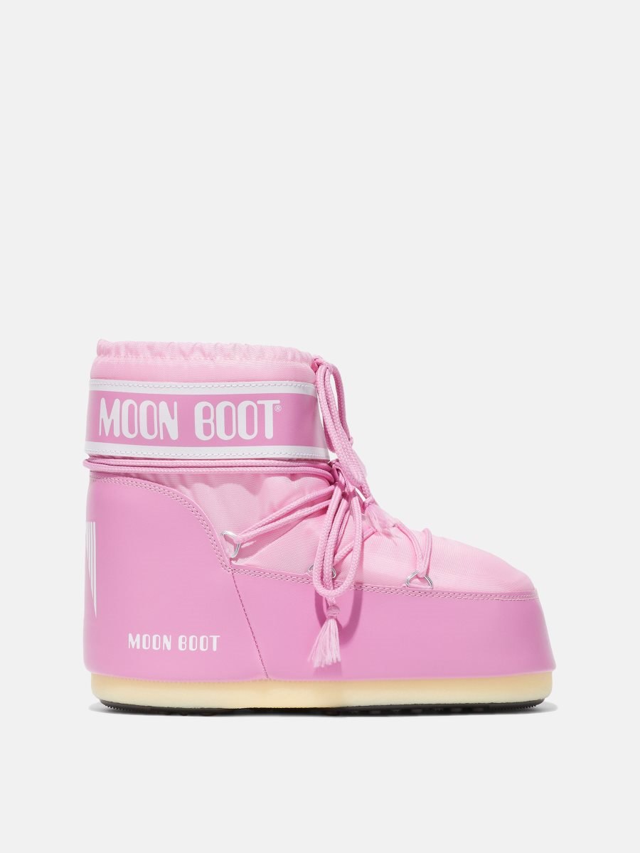 Moon Boot ICON LOW NYLON BOOTS - PINK