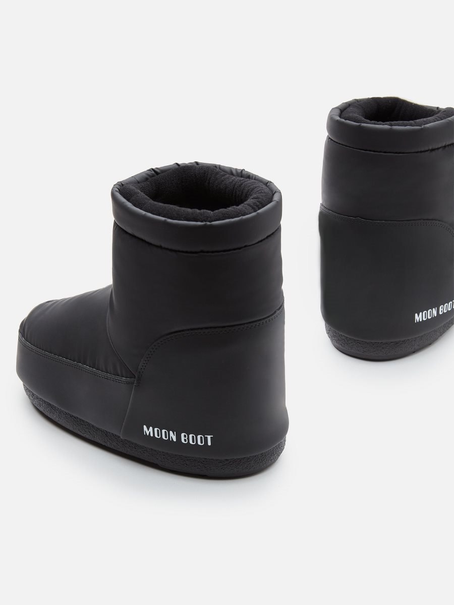 Moon Boot NO LACE RUBBER BOOTS - BLACK