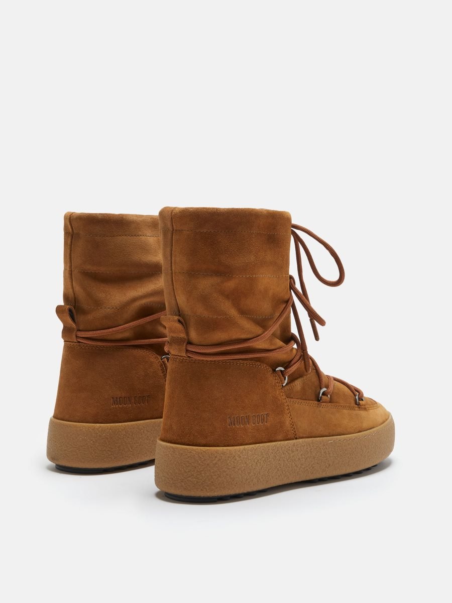 Moon Boot LTRACK SUEDE BOOTS - COGNAC