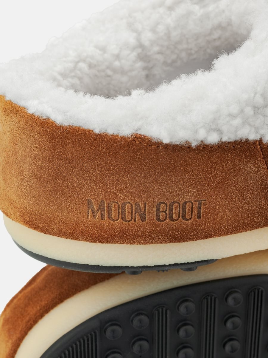 Moon Boot ICON SHEARLING MULES - WHISKY