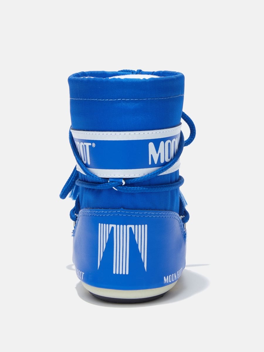 Moon Boot ICON MINI NYLON BOOTS - ELECTRIC BLUE